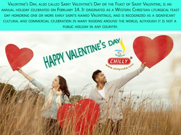 Valentine's Day, also called Saint Valentine's Day or the Feast of Saint Valentine, is celebrated annually on February 14.